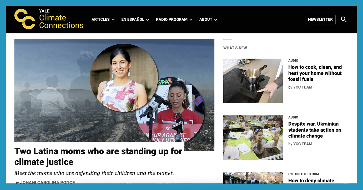 Yale Climate Connections: Everyday voices