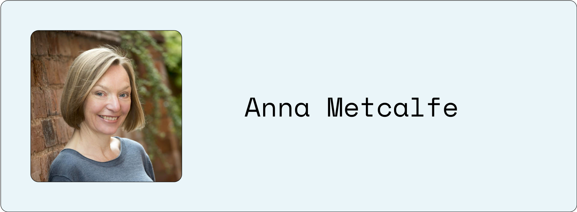 Anna Metcalfe,  freelance content writer headshot