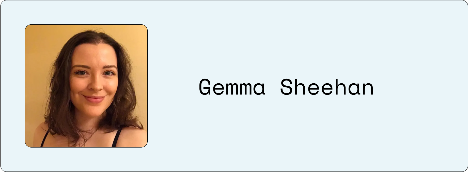 Gemma Sheehan,  freelance content writer headshot