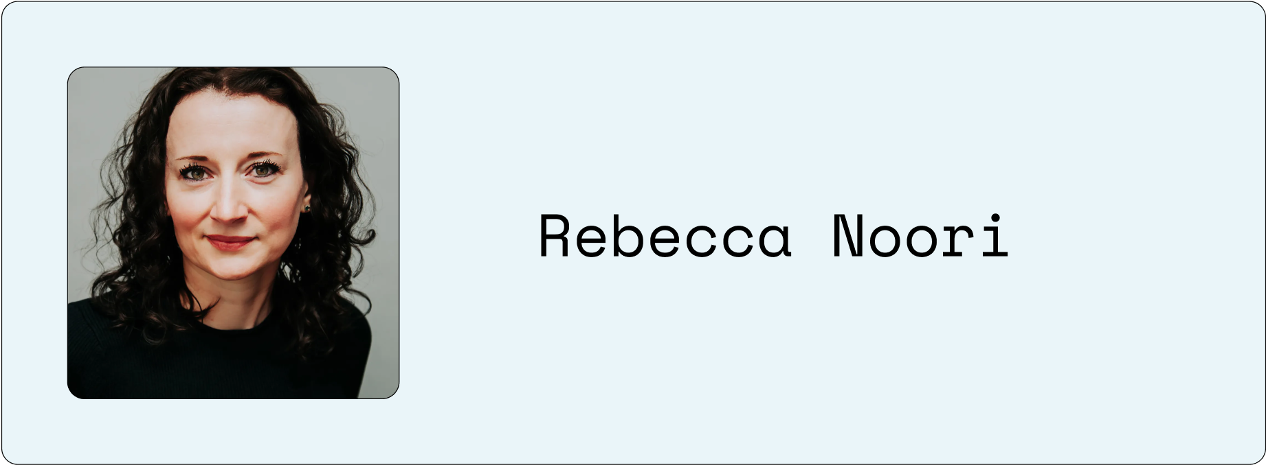 Rebecca Noori headshot, freelance content writer for HR tech