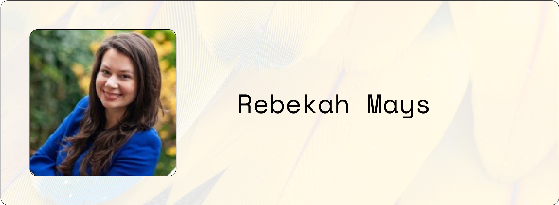 Rebekah Mays headshot, freelance content writer for climate tech