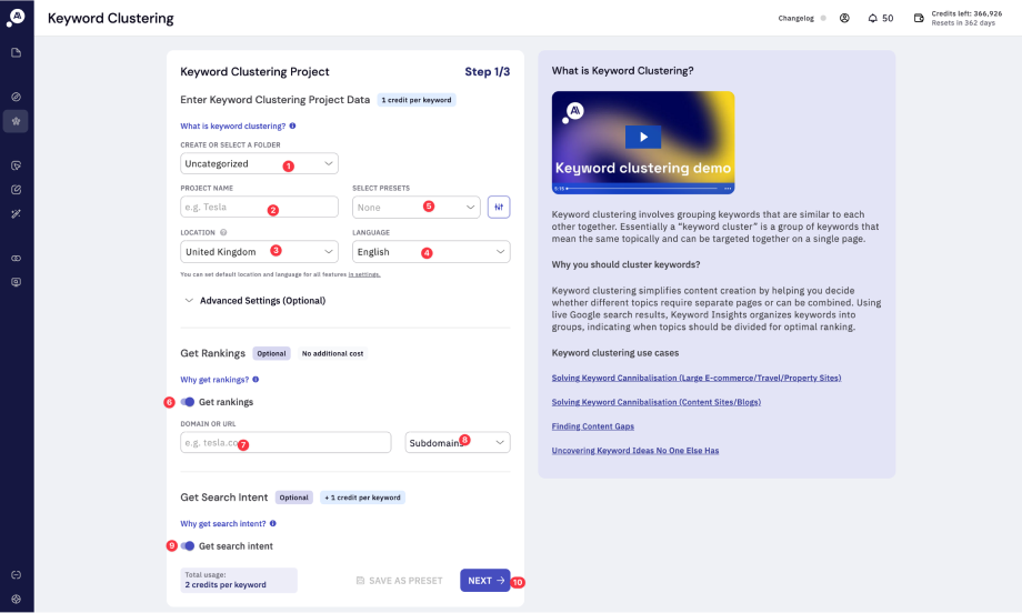 Keyword Insights product image