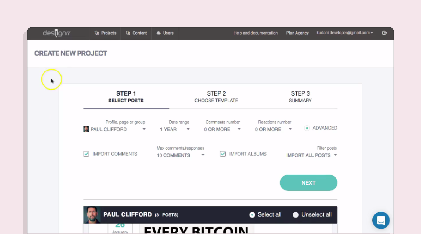 Content repurposing tool: Designrr